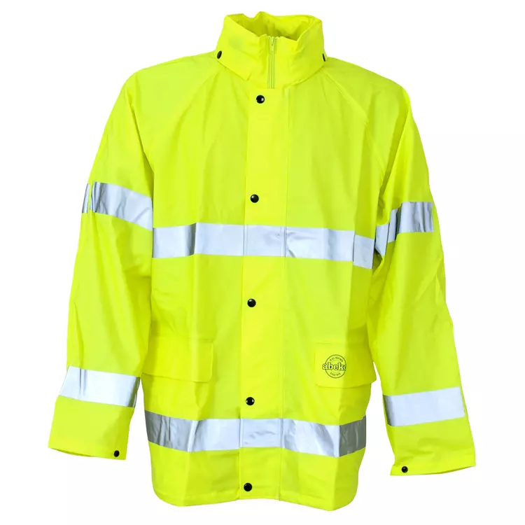 Abeko Atec Regenjacke, Hi-Vis Gelb