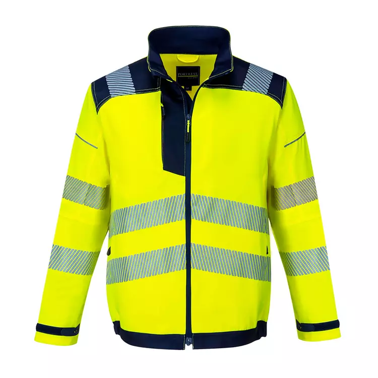 Portwest PW3 Arbeitsjacke, Hi-vis Gelb/Schwarz – Bild 4