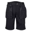 Portwest PW3 Handwerkershorts, Zoom grau/Schwarz