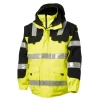 Viking Rubber Co. Viking Superior 3-i-1 Pilotenjacke, Hi-vis Gelb/Schwarz