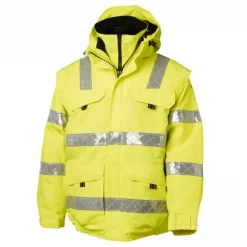 Viking Rubber Co. Viking Superior 3-i-1 Pilotenjacke, Hi-vis Orange