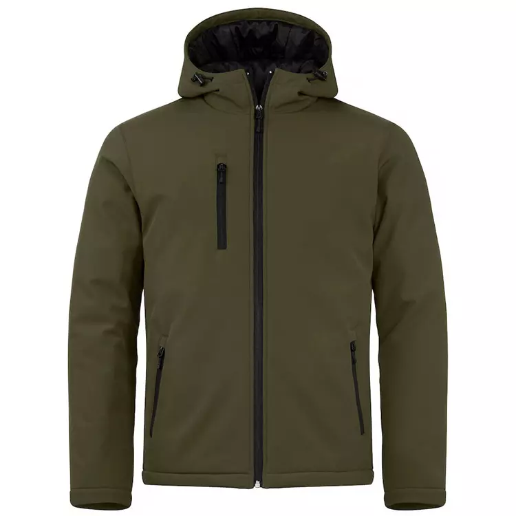 Clique Gefüttert Softshelljacke, Dark Grey – Bild 3
