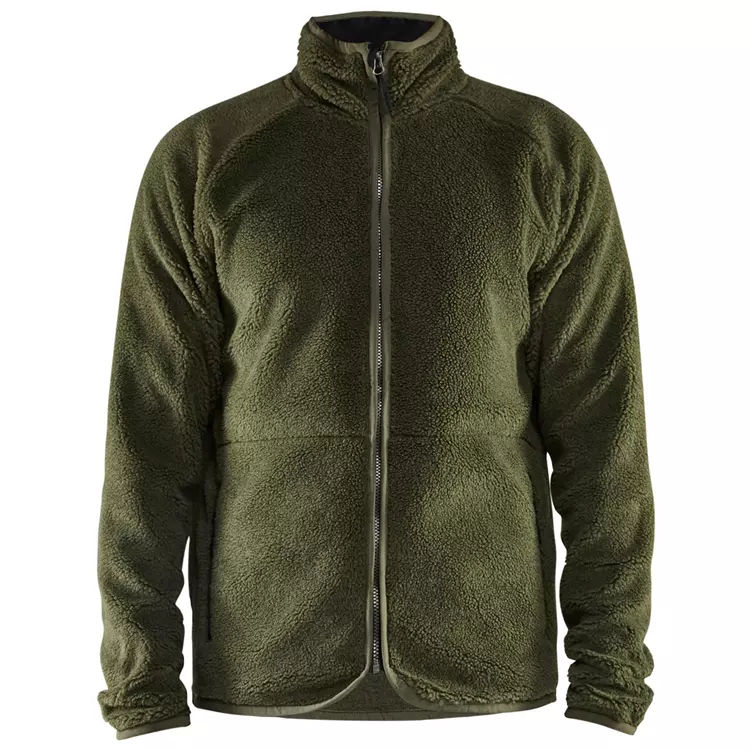 Blåkläder Faserpelzjacke, Herbstgrün Orange – Bild 3