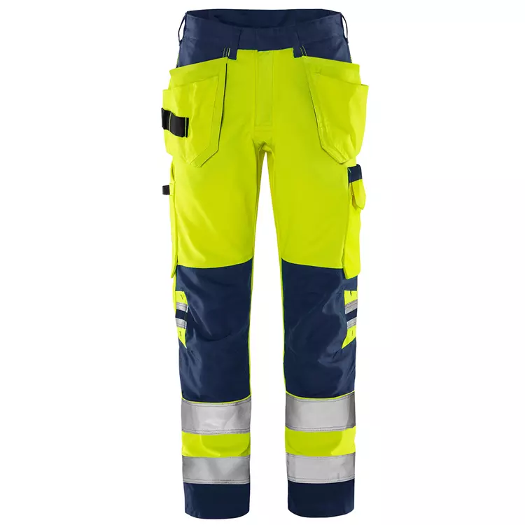 Fristads Green Handwerkerhose 2641 GPLU, Hi-vis orange/Grau