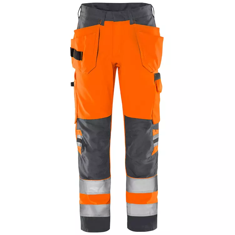 Fristads Green Handwerkerhose 2641 GPLU, Hi-vis orange/Grau – Bild 4