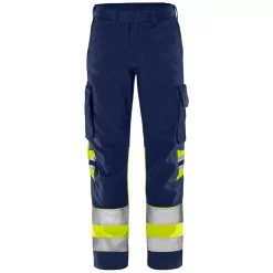 Fristads Green Arbeitshose 2668 GPLU, Grau/Hi-Vis orange