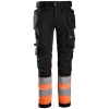 Snickers Workwear Snickers AllroundWork Handwerkerhose, Schwarz/Hi-Vis Gelb