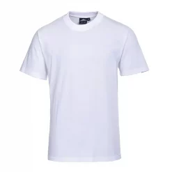 Portwest Premium T-Shirt, Weiß Schwarz