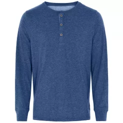 ProActive by JBS langärmliges Grandad T-Shirt, Schwarz