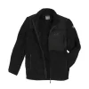 Terrax Workwear Terrax Faserpelzjacke, Schwarz/Azurblau