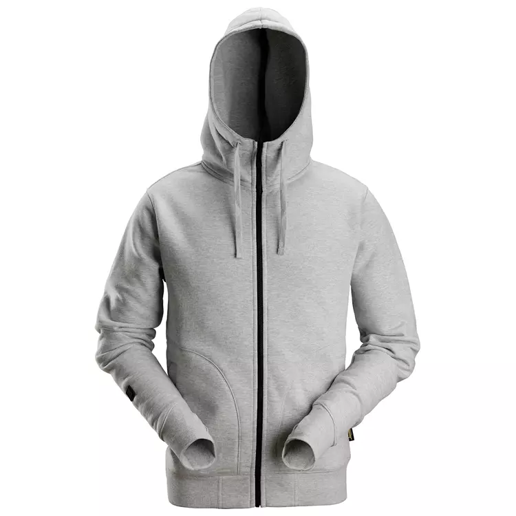 Snickers Workwear Snickers AllroundWork Hoodie, Hellgrau meliert – Bild 3