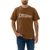 Carhartt Workwear Carhartt Saw Graphic T-Shirt, Oiled Walnut