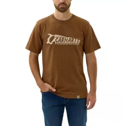 Carhartt Workwear Carhartt Saw Graphic T-Shirt, Oiled Walnut