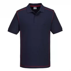 Portwest Poloshirt, Marine/Rot