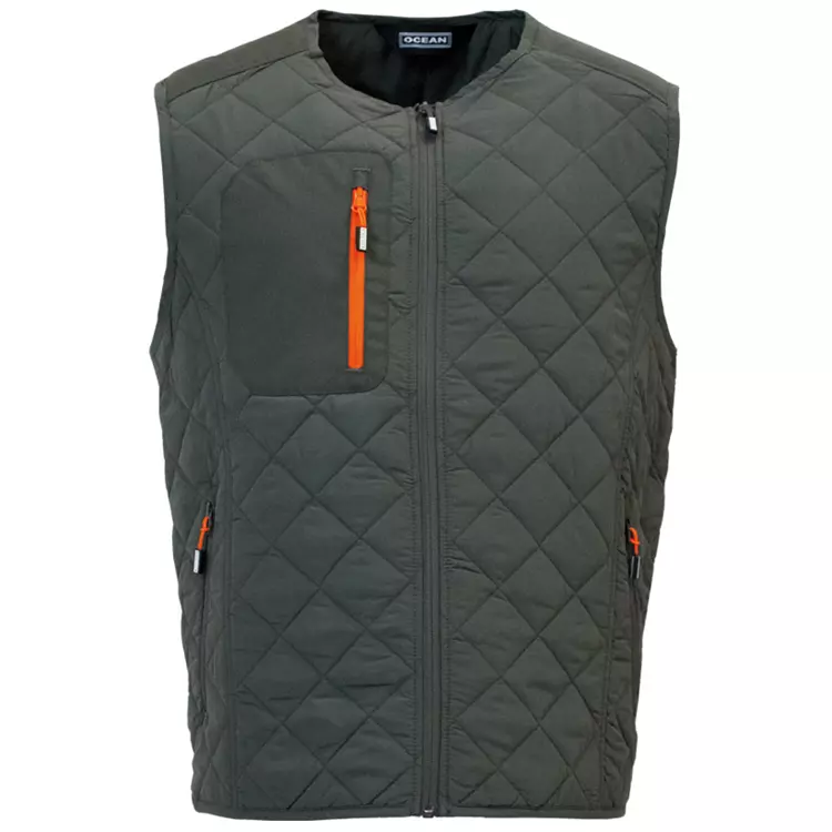 Ocean Thermoweste, Olivgrün Marineblau