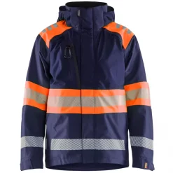 Blåkläder Shelljacke, Schwarz/Hi-Vis Rot
