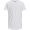 Jack & Jones Plus Jack & Jones JJENOA Plus Size T-Shirt, Weiß Weiß