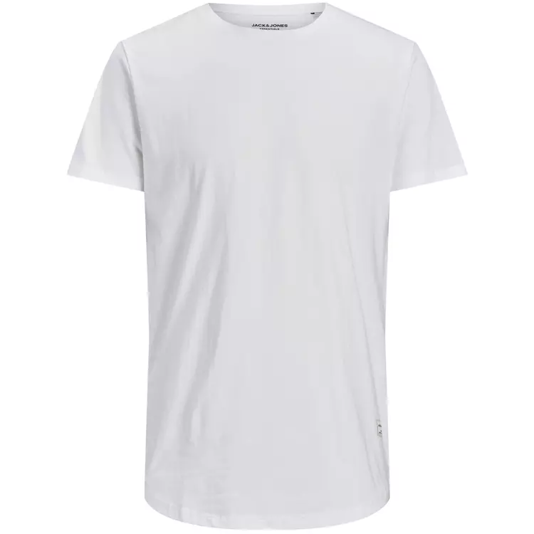 Jack & Jones Plus Jack & Jones JJENOA Plus Size T-Shirt, Weiß Weiß