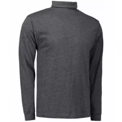 ID Identity ID T-Time T-Shirt mit Rollkragen, Weiß Schwarz