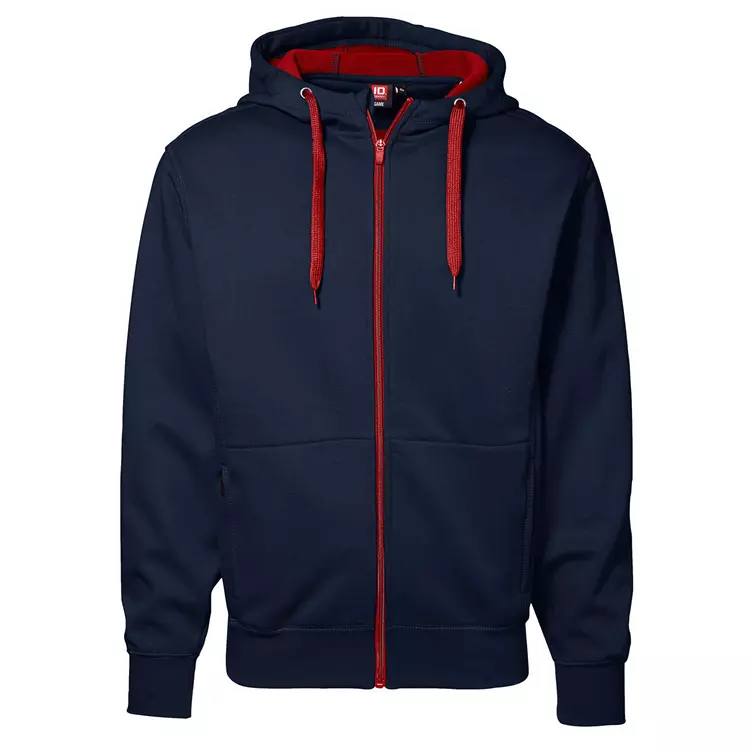 ID Identity ID Bonded Cardigan, Schwarz – Bild 2