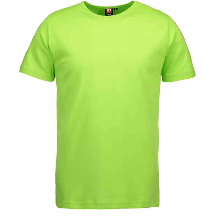 ID Identity ID Interlock T-Shirt, Weiß Lila – Bild 6