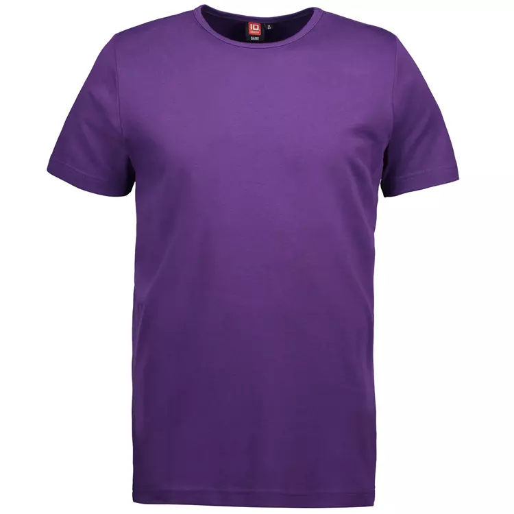 ID Identity ID Interlock T-Shirt, Weiß Lila – Bild 13