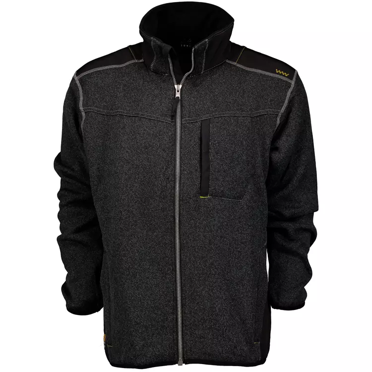 Workzone Tech Zone Strickjacke, Braun/wood – Bild 2