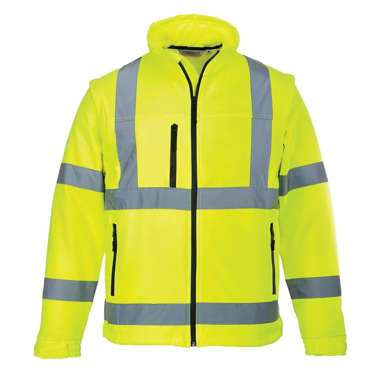 Portwest 2-i-1 Softshelljacke, Hi-vis Orange