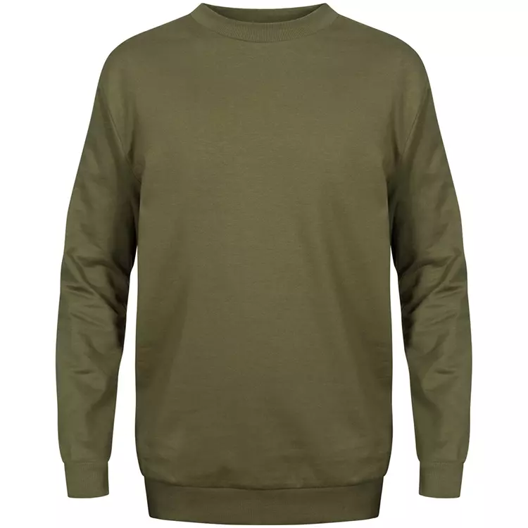 WestBorn Stretch Sweatshirt, Armee Grün Schwarz – Bild 3