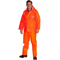 Ocean Offshore Regenjacke, Olivgrün Weiß