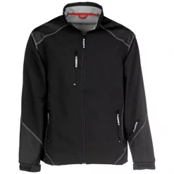 Kansas Match Chill Softshelljacke, Schwarz