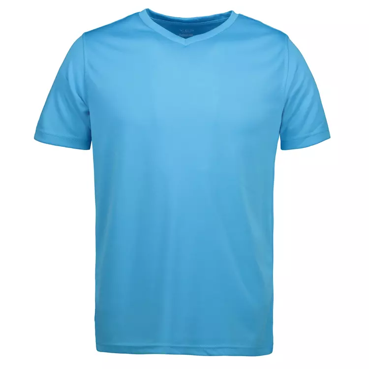 ID Identity ID Yes Active T-Shirt, Dunkles Königsblau Orange – Bild 4