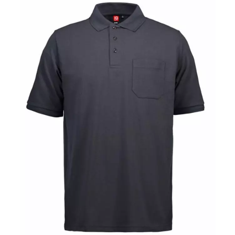 ID Identity ID Classic Poloshirt, Schwarz – Bild 5