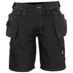 Mascot Hardwear Zafra Handwerkershorts, Weiß Schwarz