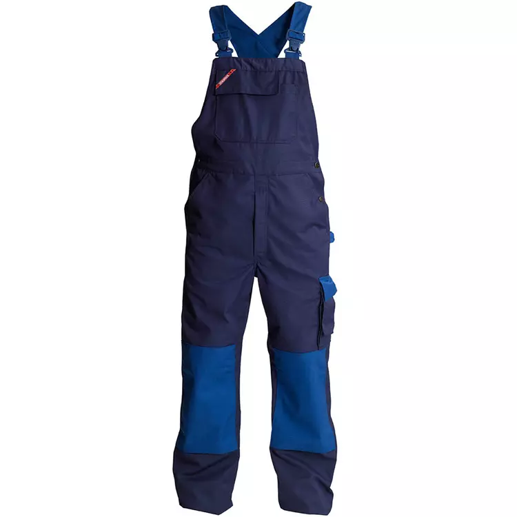 Engel Workwear Engel Light Latzhose, Schwarz/Grau – Bild 2