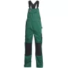 Engel Workwear Engel Light Latzhose, Grau/Schwarz