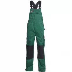 Engel Workwear Engel Light Latzhose, Schwarz/Grau
