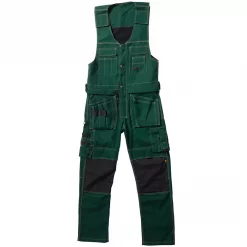 Ocean Thor Handwerker-Kombihose/Latzhose, Schwarz