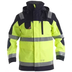 Engel Workwear Engel Shelljacke, Hi-vis orange/Grau