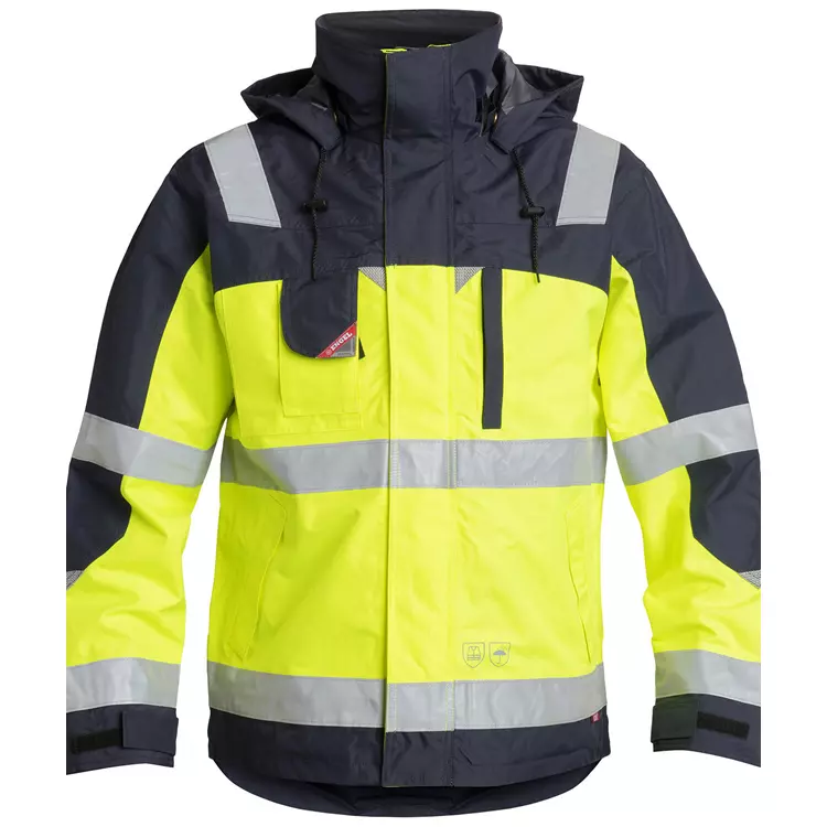 Engel Workwear Engel Shelljacke, Hi-vis Orange – Bild 3
