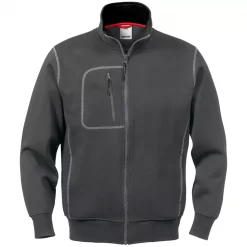 Fristads Acode Sporty Cardigan, Grau