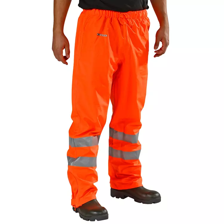 Ocean PU Comfort Stretch Regenhose, Hi-vis Orange – Bild 3