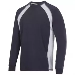 Snickers Workwear Snickers langärmliges T-Shirt, Schwarz