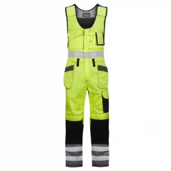 Snickers Workwear Snickers Kombihose, Hi-Vis Gelb/Navy