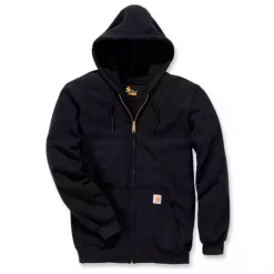 Carhartt Workwear Carhartt Kapuzensweatshirt mit Reißverschluss, Schwarz