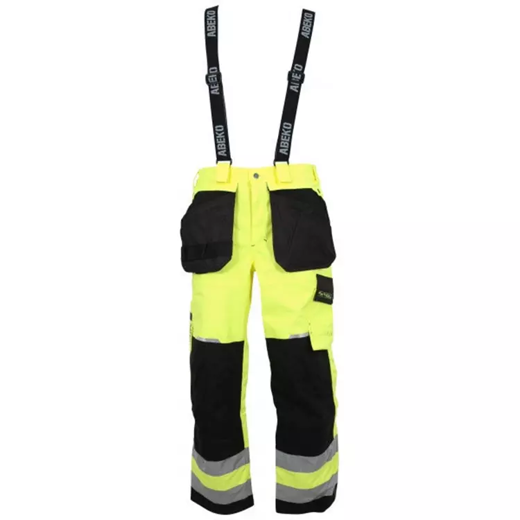 Ocean Åbo Arbeitshose, Hi-vis Gelb/Schwarz