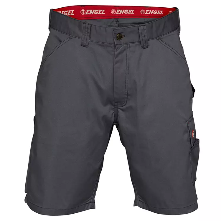 Engel Workwear Engel Combat Arbeitsshorts, Weiß Schwarz – Bild 2
