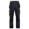 Blåkläder Handwerkerhose X1500, Twill, Schwarz