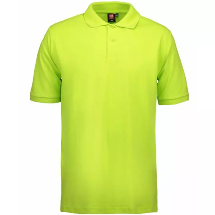 ID Identity ID Yes Poloshirt, Lime Grün Mocca – Bild 7