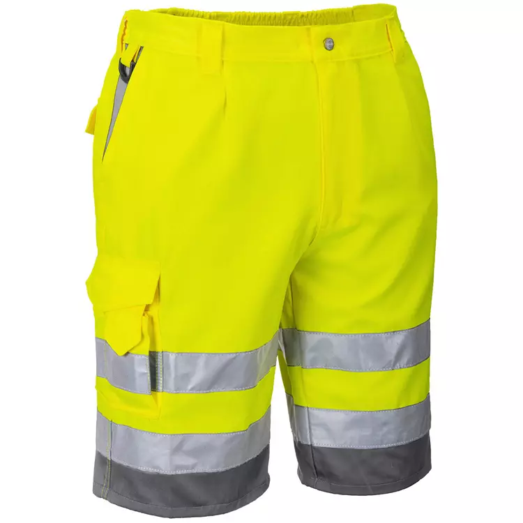 Portwest Arbeitsshorts, Hi-Vis Gelb – Bild 2